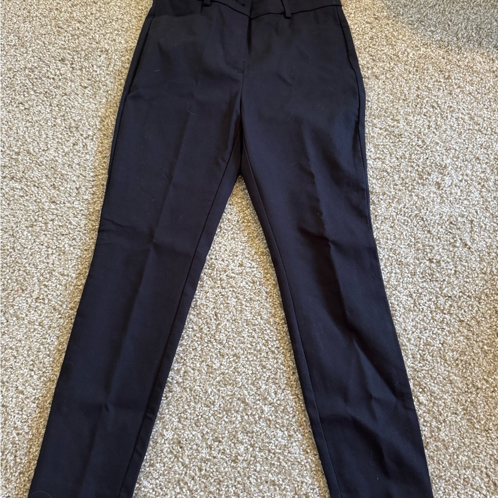 LOFT Curvy Petite Black Dress Pants